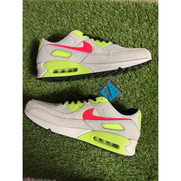 Nike Air Max 90 N7 Shoes Spruce Aura Crimson CV0264-001 Men’s Size 14 NEW RARE main image 7